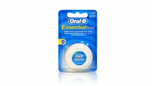 Зубная нить Oral-B Essential Floss вощеная Мята 50 м
