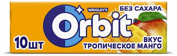 Жевательная резинка Orbit Манго без сахара 13.6 г