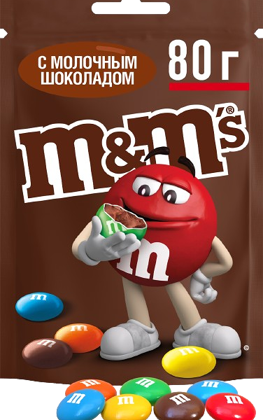 Драже M&M’s с мол шоколад 80г