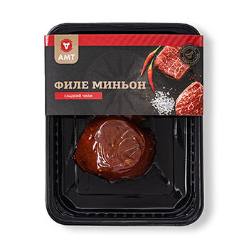 Стейк Агроальянс МТ Филе-миньон из говядины Сладкий чили 250г