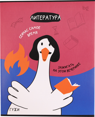 

Тетрадь BG Литература, 40 листов, эконом