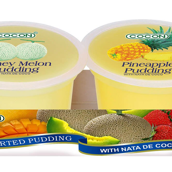 Пудинг фруктовый COCON Дыня медовая-Ананас 2х118г