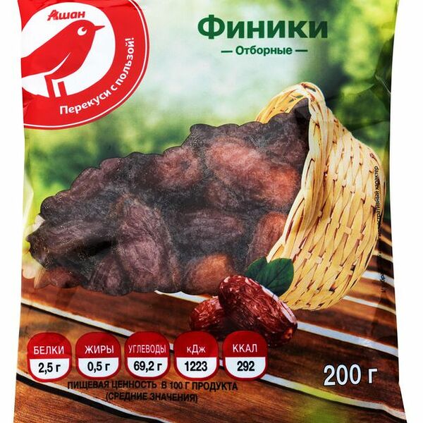 Финики АШАН Красная птица