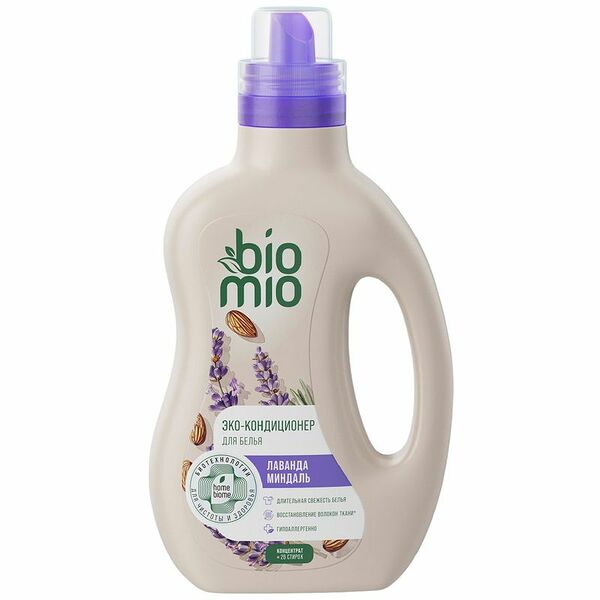 Кондиционер для белья BioMio Лаванда и миндаль 800 мл