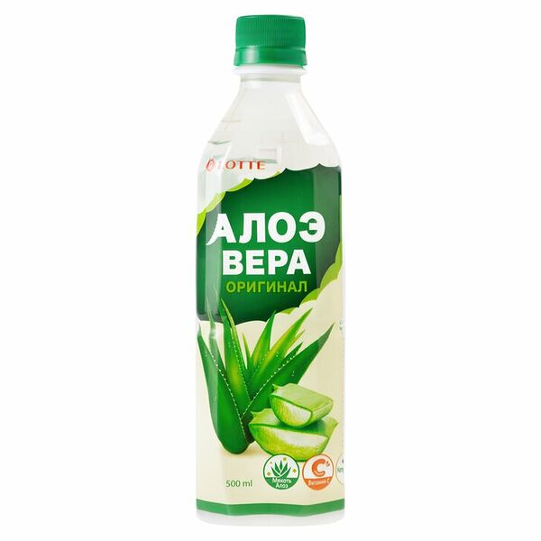 Напиток оригинальный Lotte Aloe Vera 0.5л