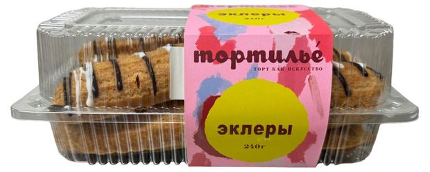 

Набор пирожных ТМ Тортилье Эклеры 240 г