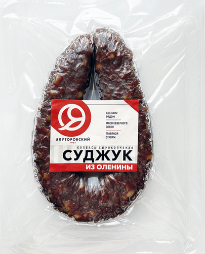 

Колбаса сырокопченая ЯМК Суджук из оленины, весовая