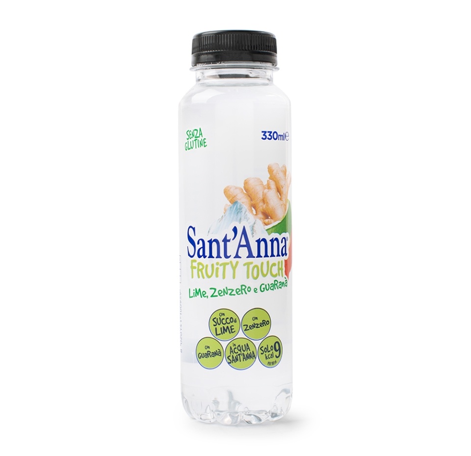 

Напиток негазированный Sant'Anna Fruity Touch с гуараной со вкусом лайма и имбиря 0.33 л