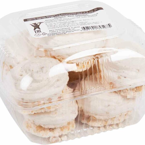 Печенье безе Московский пекарь ореховое