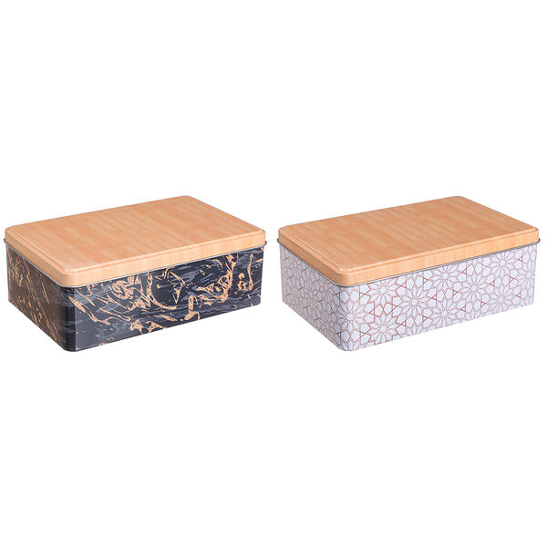 Коробка с крышкой Vetta, металл, 20х13х7см