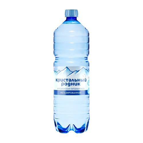 Вода Кристальный Родник негазированная 1.5 л