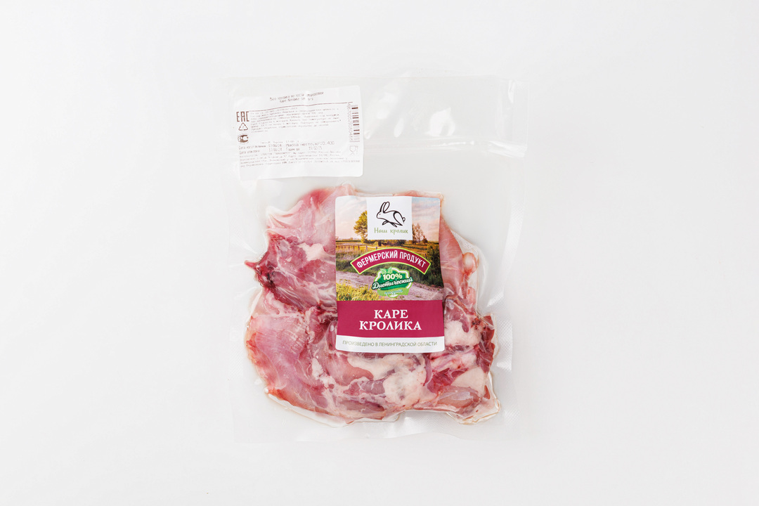 

Каре кролика Приоритет замороженное 400 г Продукт замороженный