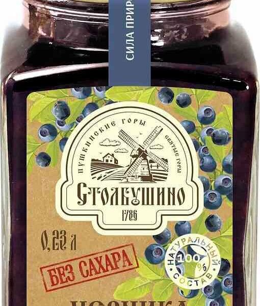 Черника томленая Столбушино без сахара