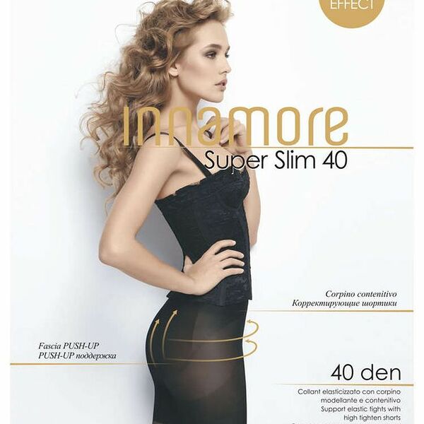 Колготки женские INNAMORE Super Slim 40 den nero размер 3
