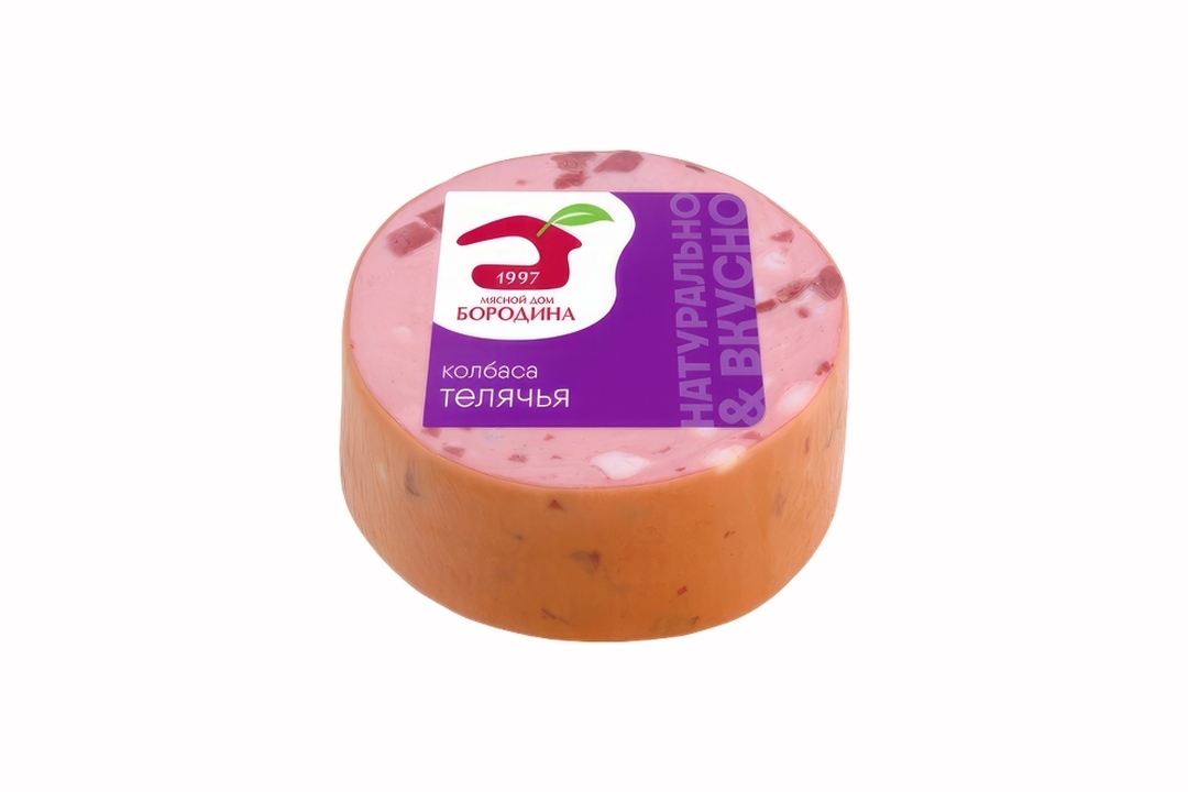 

Колбаса варёная Телячья Мясной Дом Бородина в синюге 400 г