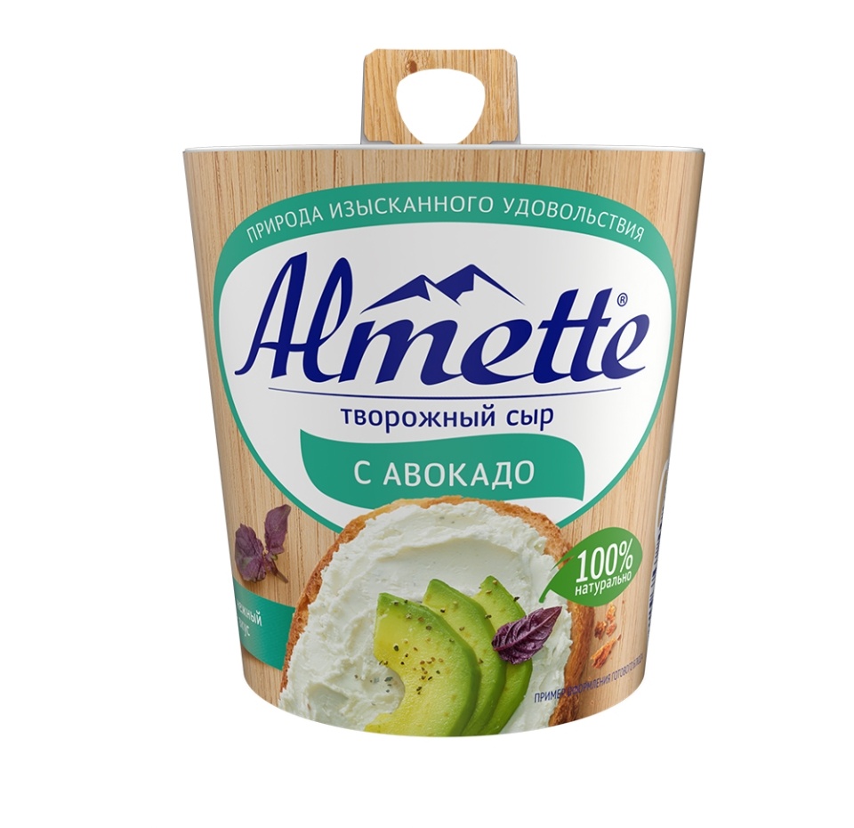 

Сыр Almette творожный с авокадо 150г