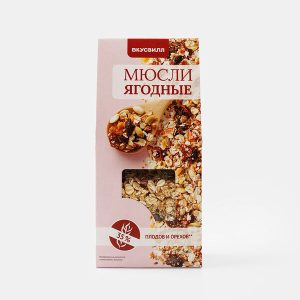 Мюсли ВкусВилл Ягодные, 300г