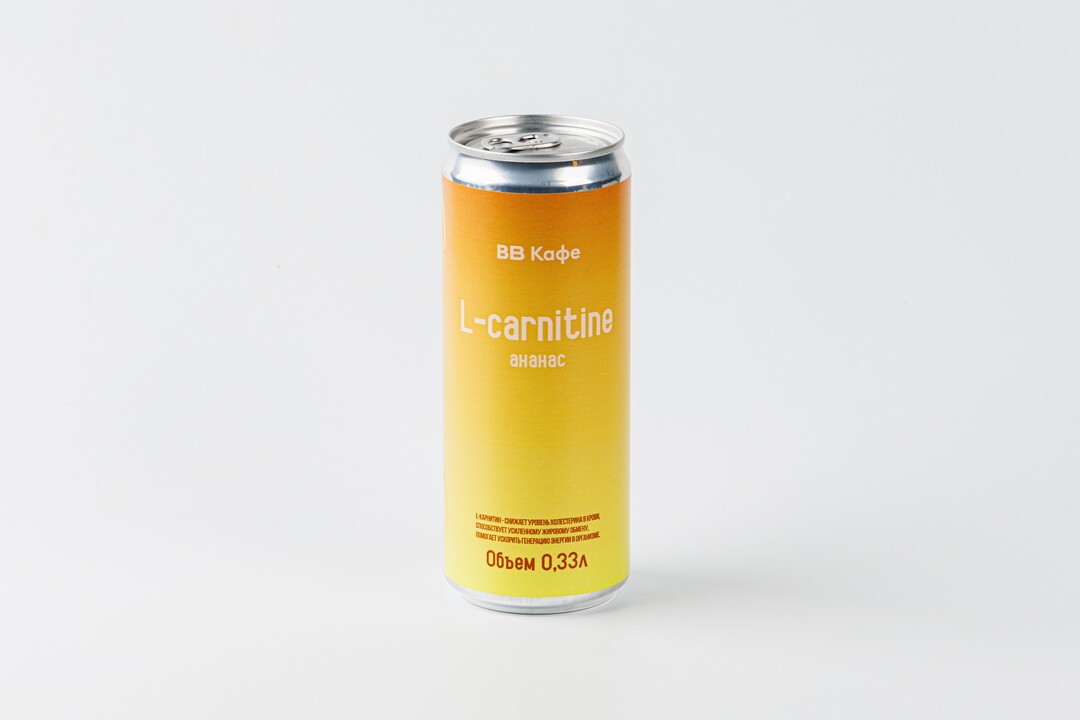 

Напиток ВкусВилл кафе L-карнитин Ананас 330 мл