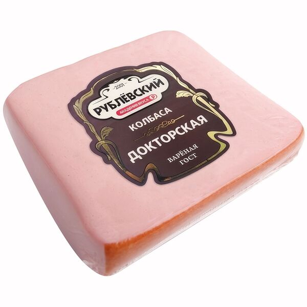 Колбаса варёная Докторская Рублёвский, 400 г