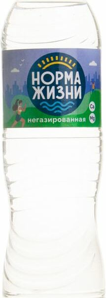 Вода Норма жизни негазированная 1.5 л