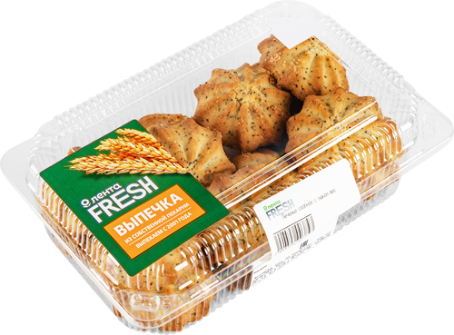 

Печенье Лента Fresh сдобное с маком вес