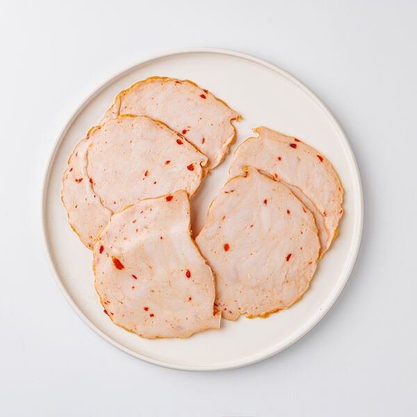 Ветчина из грудки индейки с паприкой, нарезка