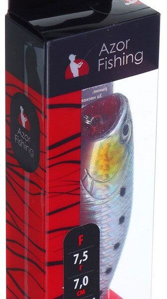 Поппер Azor Fishing Рокет, 70 мм, в ассортименте