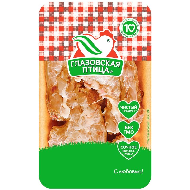 

Шеи цыплят-бройлеров Глазовская птица охлажденные вес