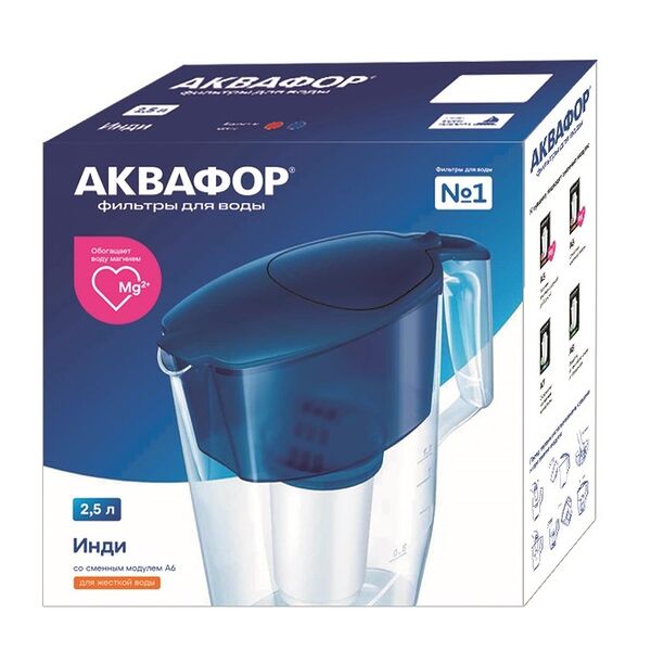 Фильтр-кувшин Аквафор Инди А6 2.5л