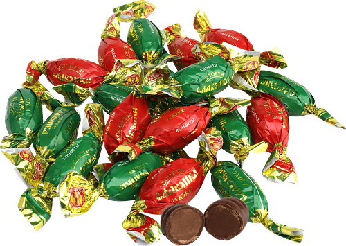 Конфеты Славянка Ассорти Славянка люкс шоколадные вес