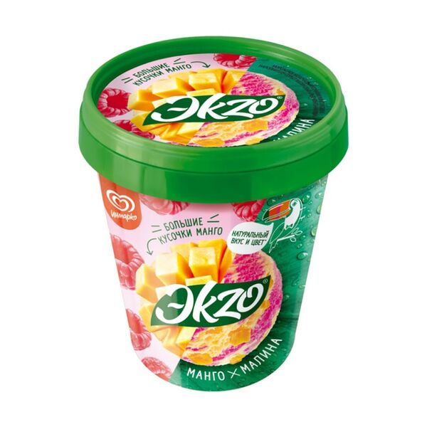 Мороженое Экзо манго-малина Инмарко 520 г