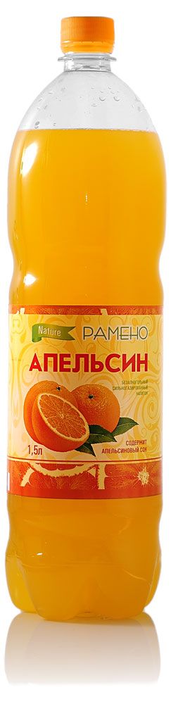 

Напиток газированный Рамено Апельсин 1.5 л