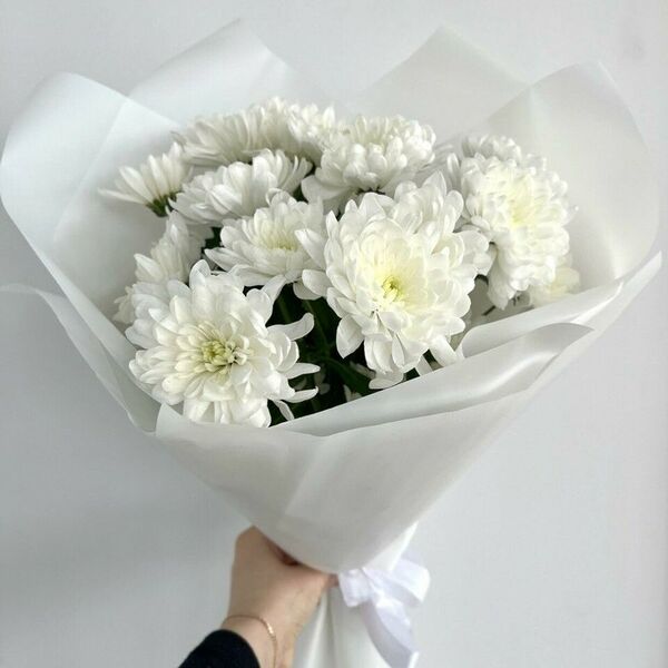 Букет из кустовой хризантемы