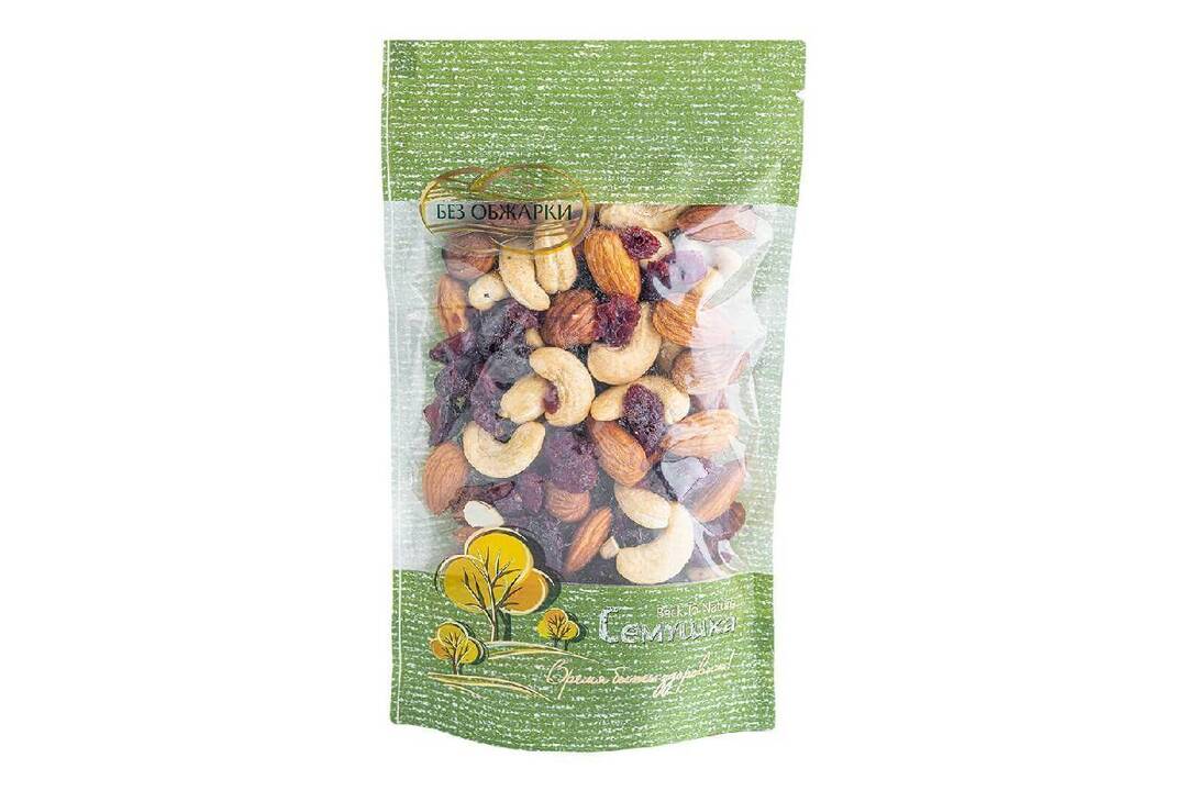 

Смесь орехов Семушка с клюквой 120 г