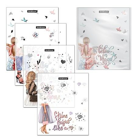 Обложки Erich Krause Sport Car Happy Capy 80 мкм, 212 x 347 мм, 12 шт