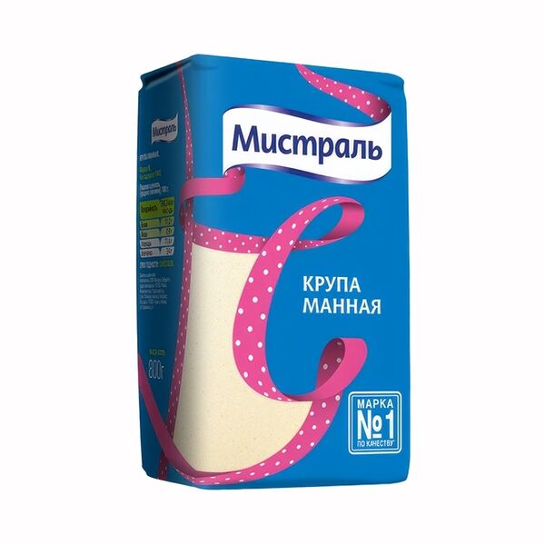 Манная крупа Мистраль, 800 г