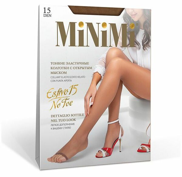 Колготки женские Minimi Estivo 15 No To Caramello, р. 2