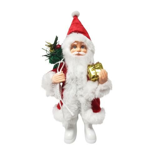 Новогодняя кукла Дед Мороз ОС FG53-29005 15.5см