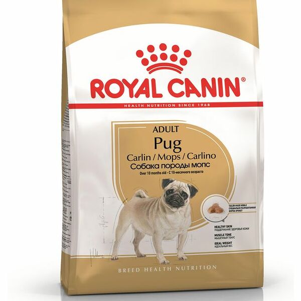Сухой корм для собак Royal Canin мопс 1500 г