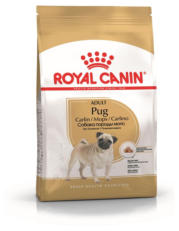

Сухой корм для собак Royal Canin мопс 1500 г