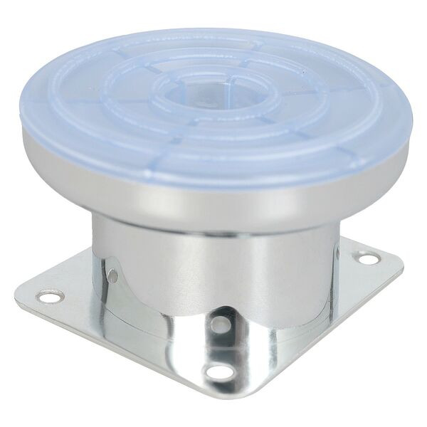 Ножка мебельная Moneta круглая, 50х40 мм, хром