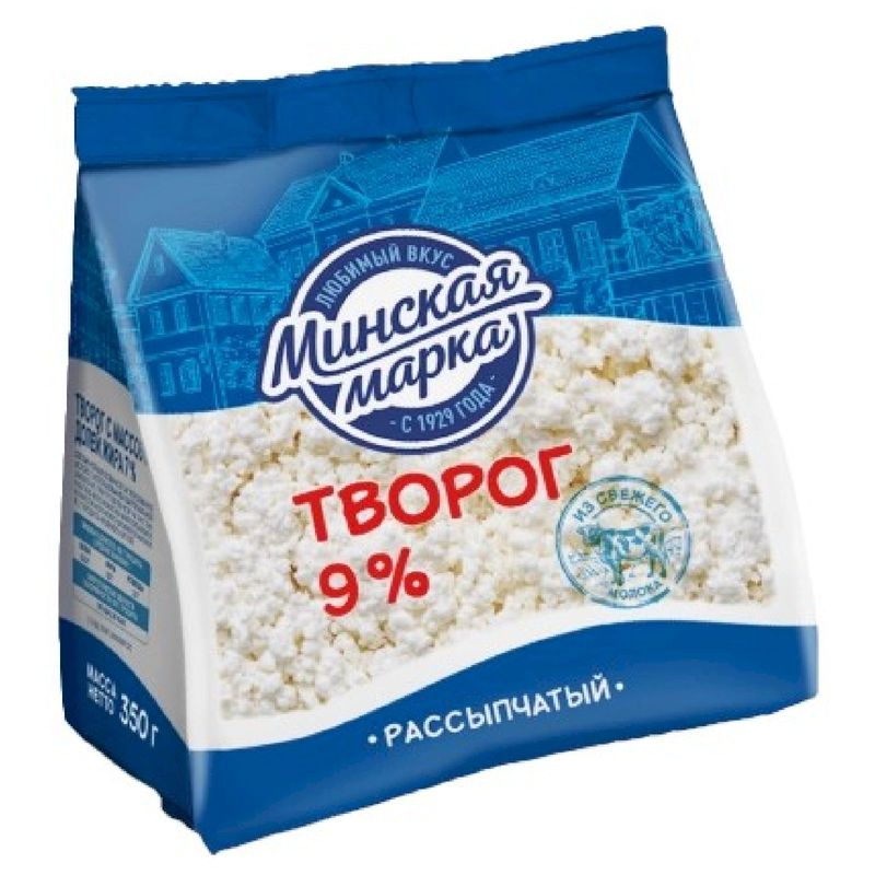 

Творог Минская марка 9% 350 г