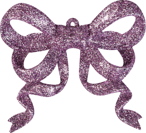 

Набор елочных украшений Homeclub Витые бантики 6.5 см глиттер 3 шт. Арт. GVCS24-003