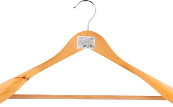 Вешалка Рыжий кот костюмная с перекладиной с ПВХ покрытием