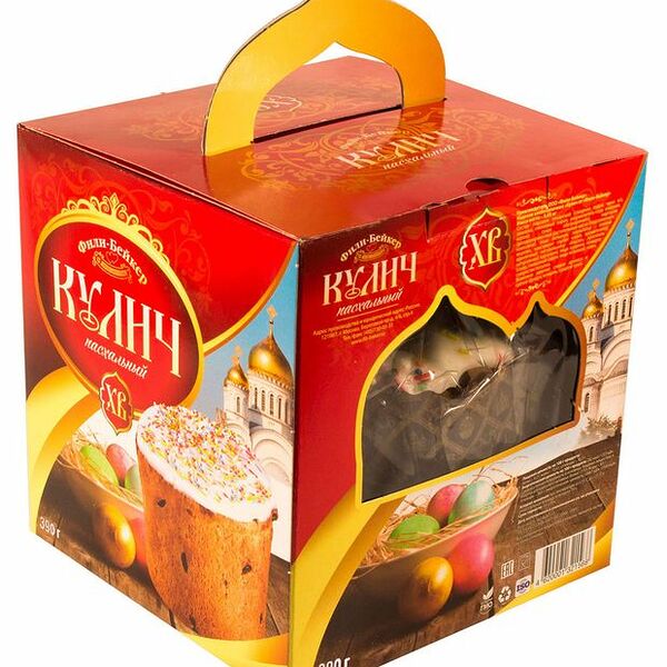 Кулич пасхальный Фили-Бейкер 390г