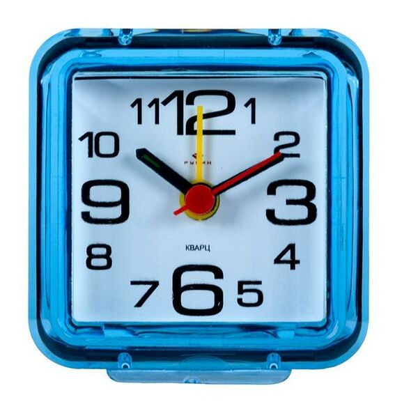 Настольные часы Рубин синие