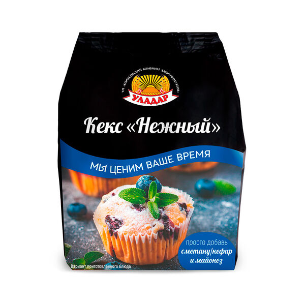 П/ф мучных изделий Кекс Нежный 0,5кг