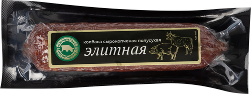 

Колбаса Череповецкий мясокомбинат Элитная сырокопченая 190 г