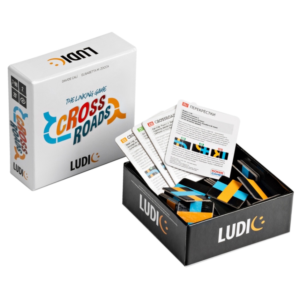 

Настольная карточная игра LUDIC "Перекрестки" 7+, Италия
