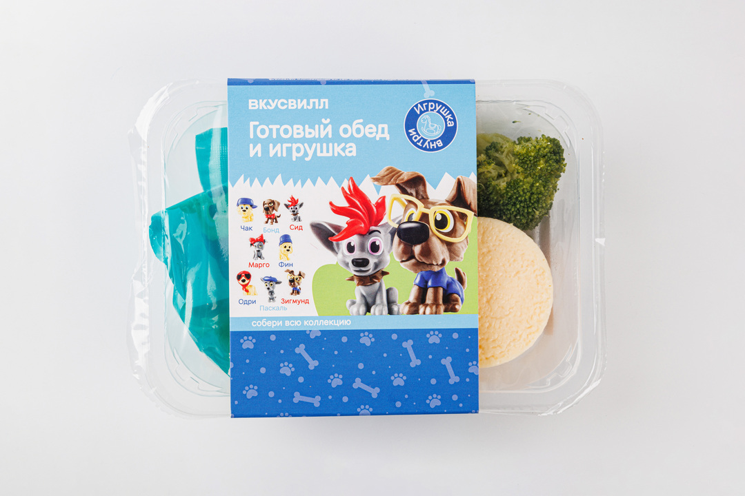 

Омлет с колбасками "Осьминожки" и брокколи, 150 г